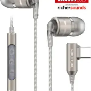 SoundMAGIC E80D - In Ear med USB-C kontakt Dark Gun